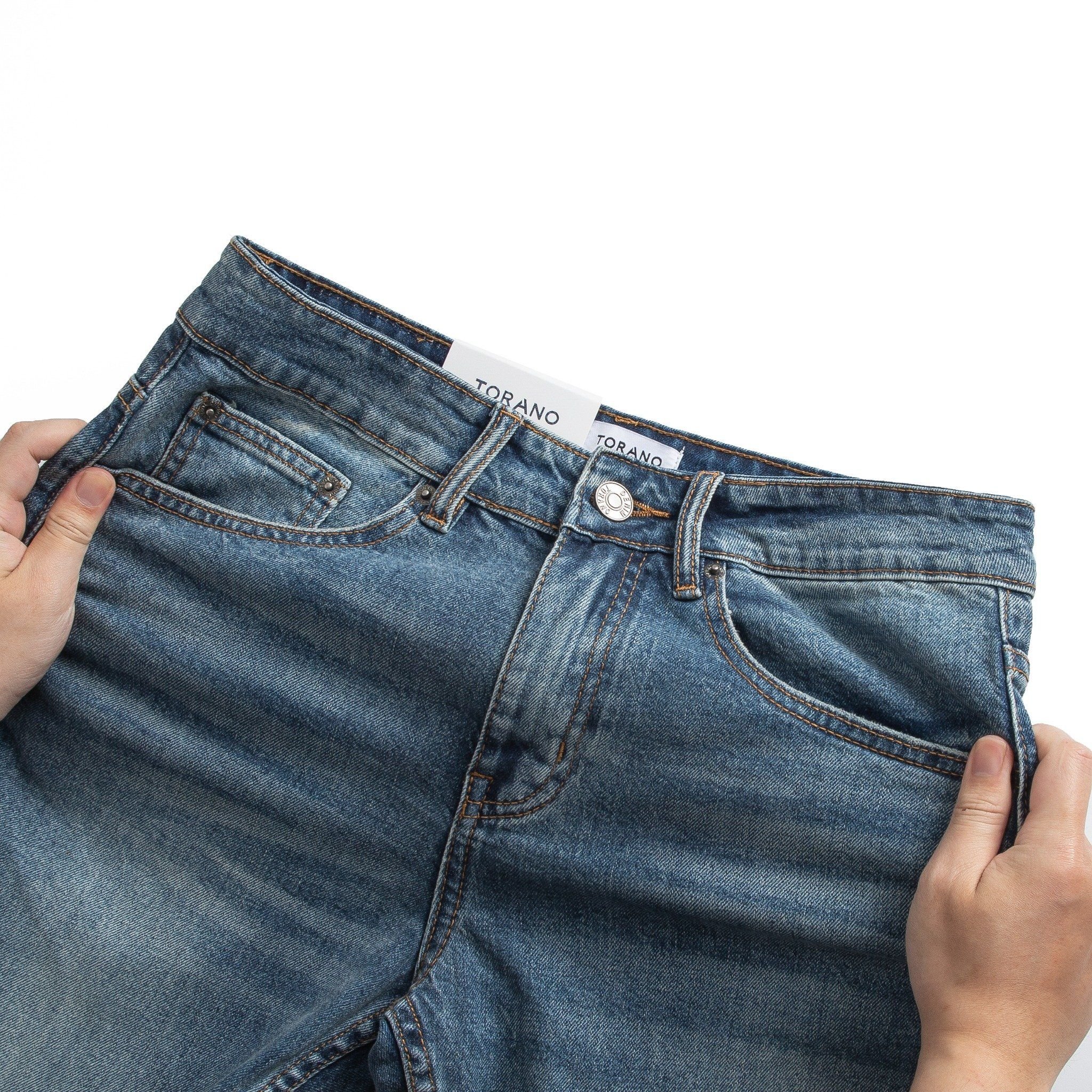 Quần jeans basic slim GABJ845 - Hình ảnh 3