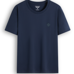 Áo Thun Nam Họa Tiết In Phối Cổ Tim Superior Form Oversize